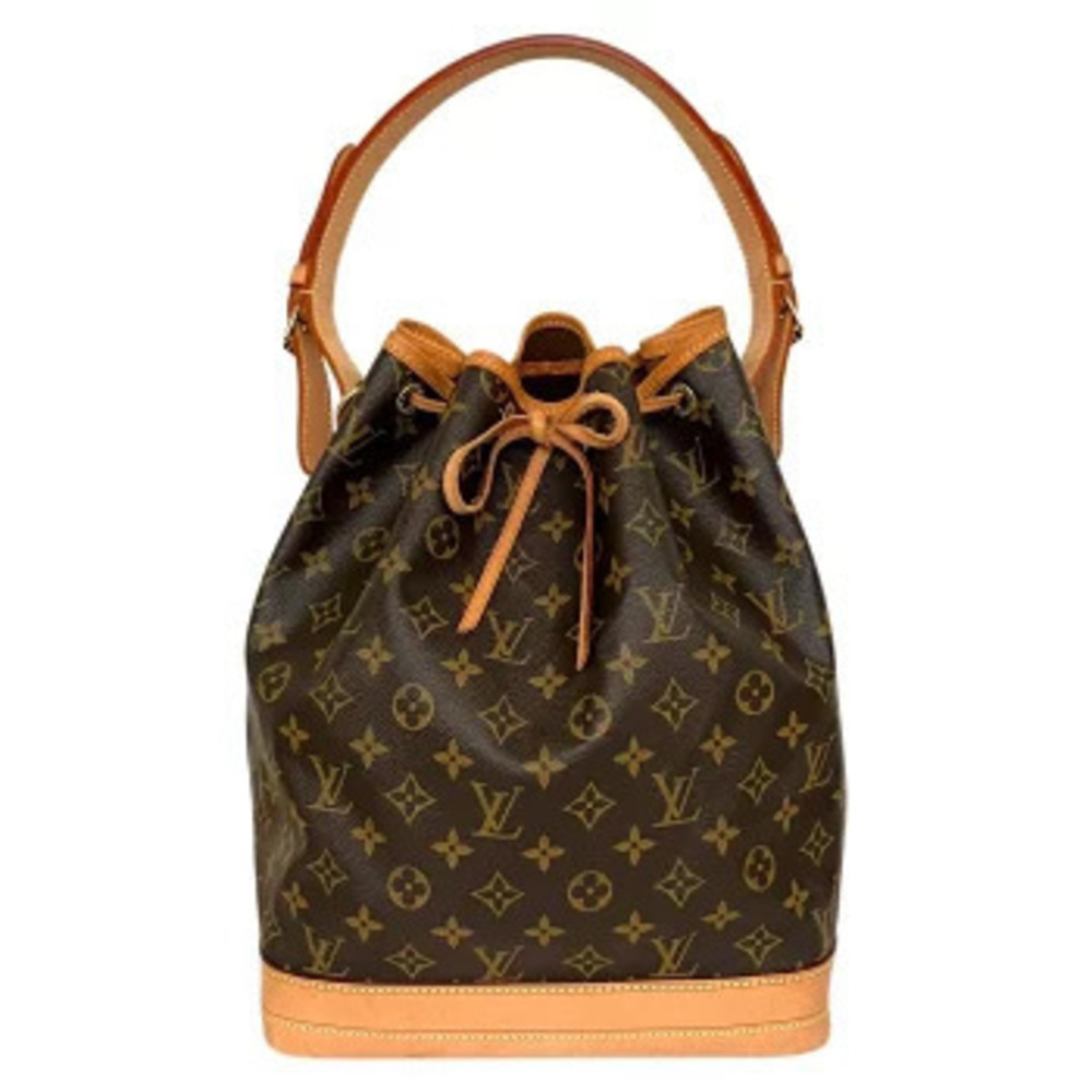 LOUIS VUITTON Monogram Noe Shoulder Bag Brown Handbag